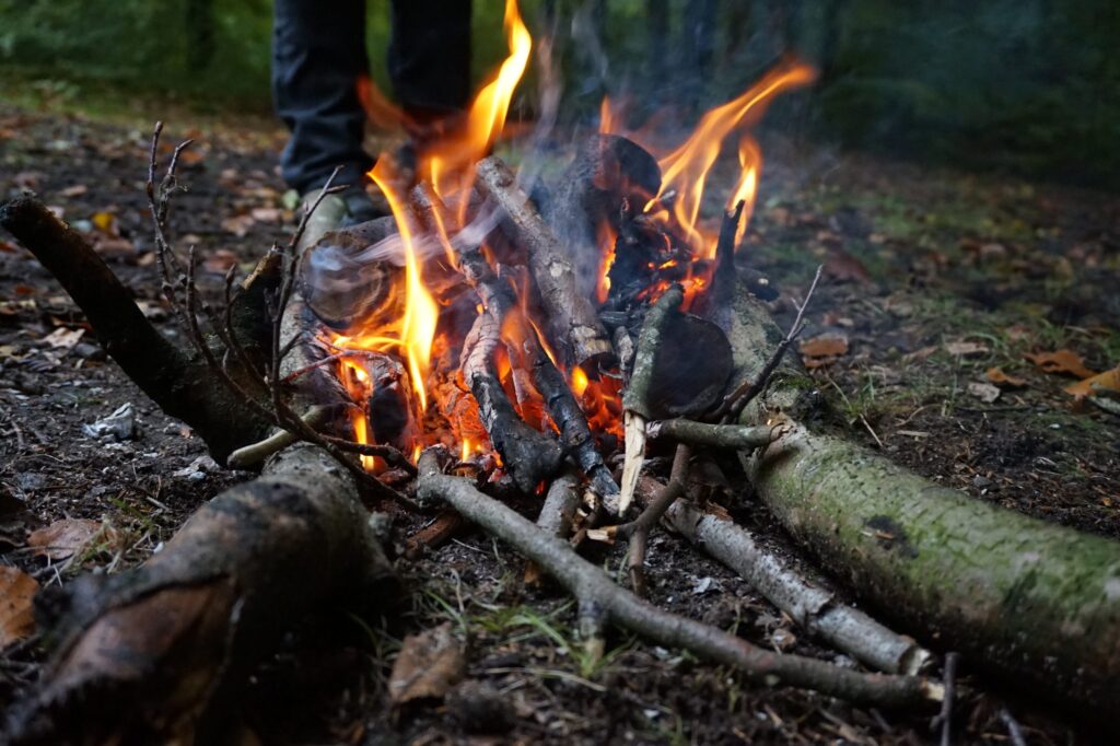Being able to start a fire in the wilderness is one of the 9 essential bushcraft skills in this article