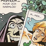 Loke och misteln som dödade Balder i Peter Madsens Valhall-bok.